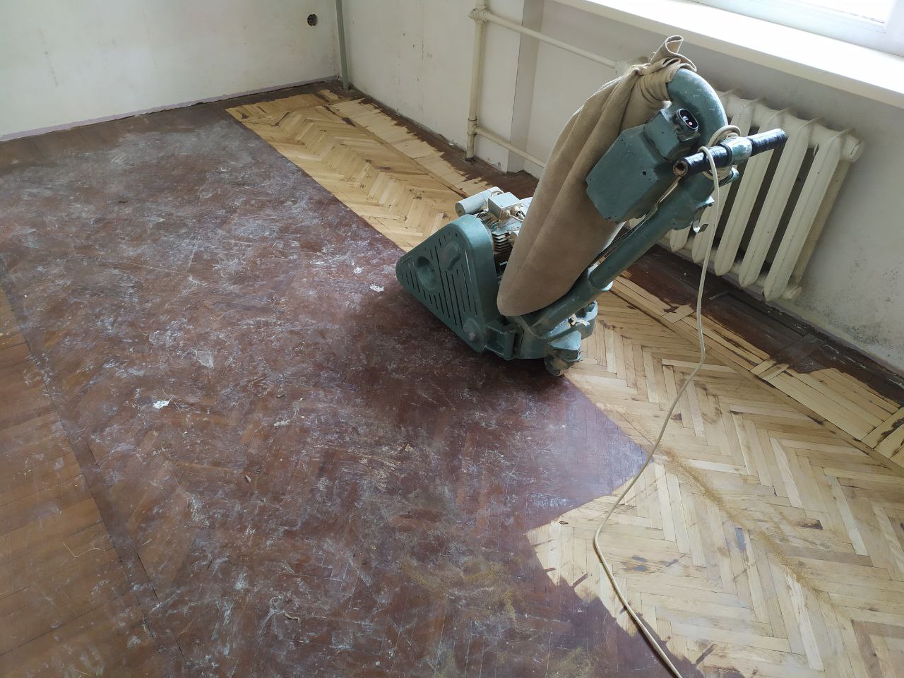 Циклевка паркета в Днепре